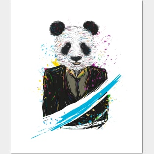 Panda Elegant Posters and Art